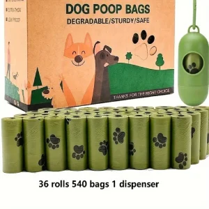 10-Pack Compostable Dog Poop Bags