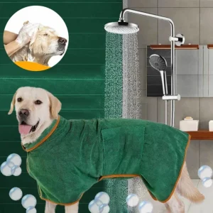 Dog Bathrobe Bath Towel