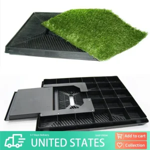 Pee Baffle Dog Grass Pad